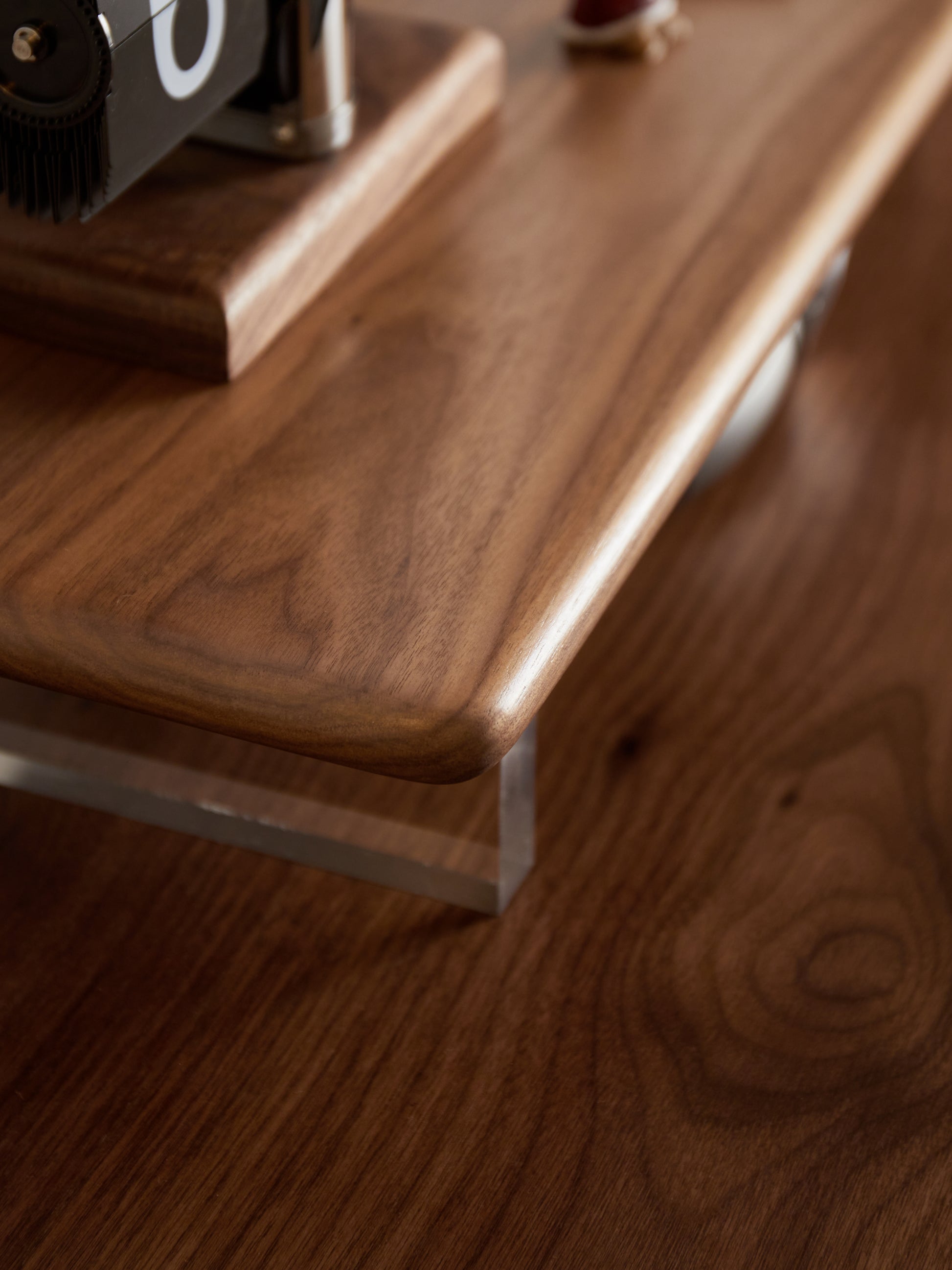 デスクシェルフ アクリル透明スタンド|机上ラック 収納 整理