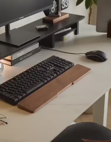 ユニットシェルフデスク　幅80cm　高さ可変　無印ライク　キーボードトレイなし キーボードトレイ – SPACESW