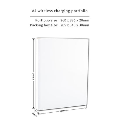 Wireless Charging Padfolio Package Size